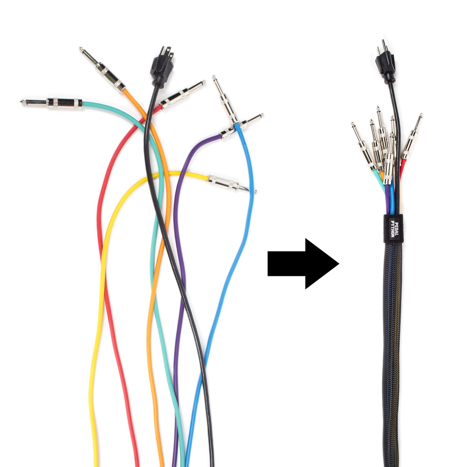 Pedal Python™ Cable Snake Management System