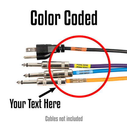 CUSTOM Cable Labels - Design Your Own
