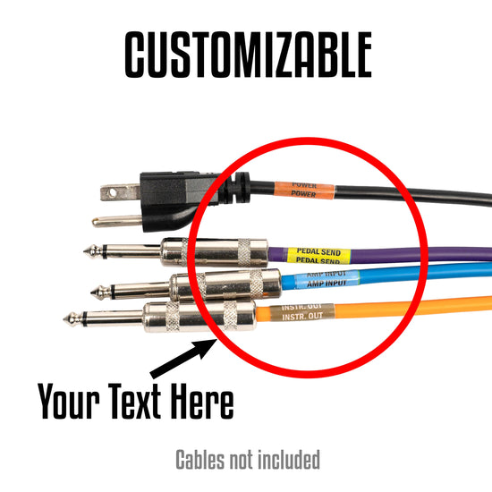CUSTOM Cable Labels